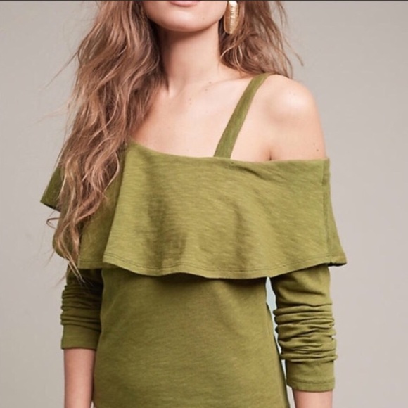 Anthropologie Tops - ANTHROPOLOGIE (Postmark) | One Shoulder Top